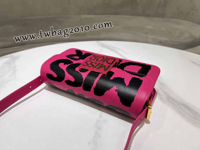 Dior专柜2024新款迪奥高仿原单Miss Dior翻盖手袋小牛皮肩背包 djfk1255